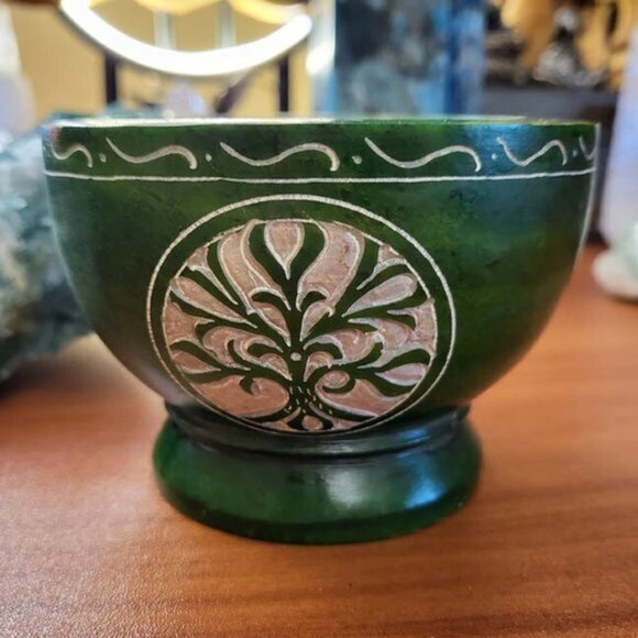 Tree of Life Mortar‎ and Pestle - Picture 3 of 4